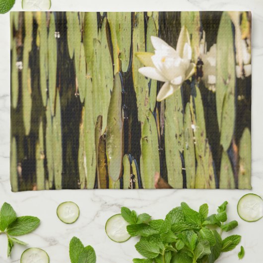 Lilly Pad Theedoek (Gevouwen)