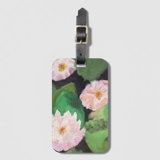 Lilly Pads Bagagelabel (Voorkant (verticaal))