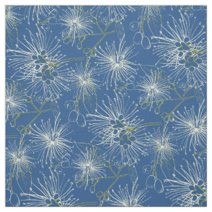 Lilly pilly botanical schetst herhaalde patroon stof
