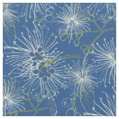 Lilly pilly botanical schetst herhaalde patroon stof (Close Up)