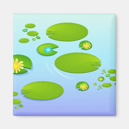 Lilly Pond Magneet (Voorkant)