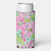 Lilly Preppy Bach Beach / Pool Party Coozie (Seltzer Voorkant)