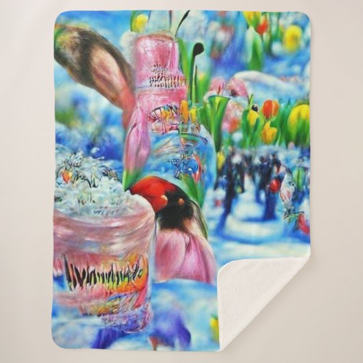 Lilly Sherpa Deken (Voorkant)