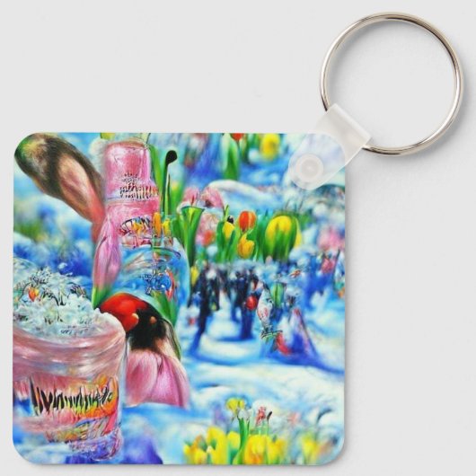 Lilly Sleutelhanger (Achterkant)