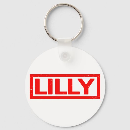 Lilly Stempel Sleutelhanger (Voorkant)