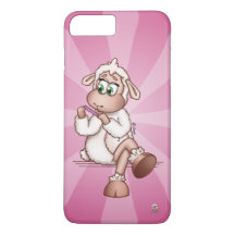 Lilly The Sheep at the Manicure Spa - Phone Hoesje