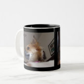 Lilly Tweekleurige Koffiemok (Voorkant links)