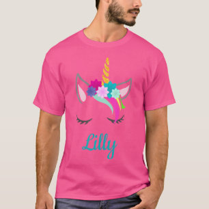 Lilly Unicorn naam voor Lilly T-shirt