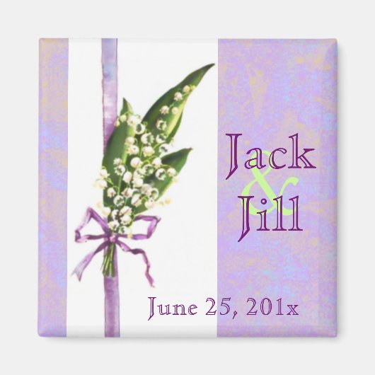 Lilly van de Vallei BRIDAL magneet (Voorkant)