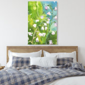 Lilly van de Valley waterverf print (Insitu (Slaapkamer))
