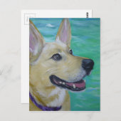 Lilly via een rivier briefkaart (Voorkant / Achterkant)