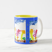 Lilly's Masterstuk Tweekleurige Koffiemok (Voorkant rechts)