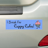 Lil'Miss Cuppy Cake Bumpersticker (Op auto)