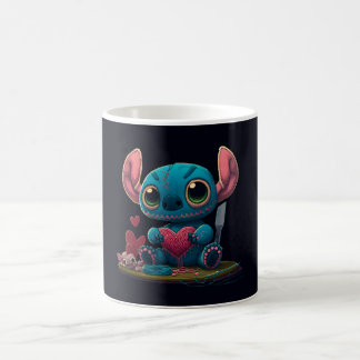 Lilo and Stitch Valentijn Hearts Graphic Mok