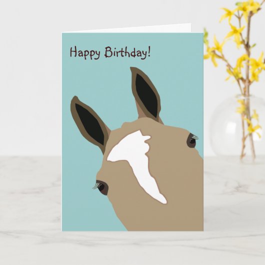 Lilo de Pony Kaart (Gele Bloem)