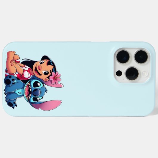 Lilo en Stitch Tropical Fun: Case-Mate iPhone Case (Achterkant (horizontaal))