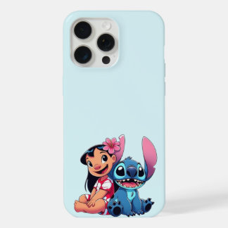 Lilo en Stitch Tropisch Plezier: iPhone 15 Pro Max Case