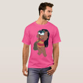 Lilo Taking Pictures At The Beach T-shirt (Voorkant volledig)
