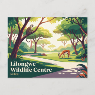 Lilongwe Wildlife Centre Malawi Briefkaart