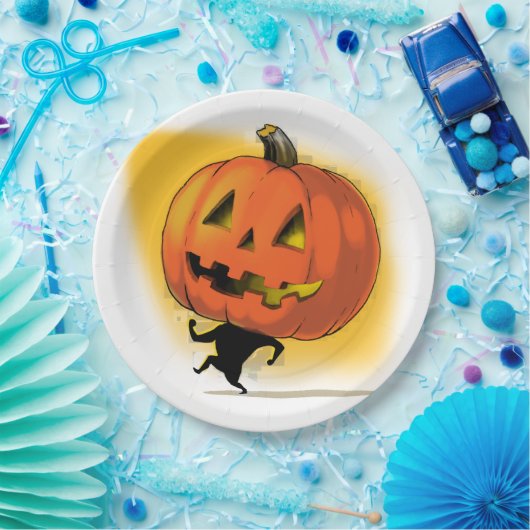 Lil'Pumpkin Head Papieren Bordje (Feest)