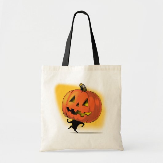 Lil'Pumpkin Head Tote Bag (Voorkant)