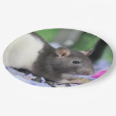 Lilrat Papieren Bordje (Gekanteld)