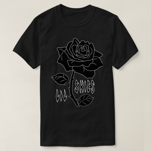 lilskies dark roos Essential T-Shirt (Design voorkant)