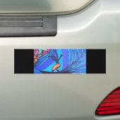 Lil'Surfer guy Bumpersticker (Op auto)