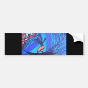 Lil'Surfer guy Bumpersticker