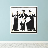 lilt C panel Canvas Afdruk (Insitu (Houten vloer))