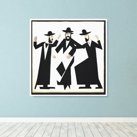 lilt C panel Canvas Afdruk (Insitu (Houten vloer))