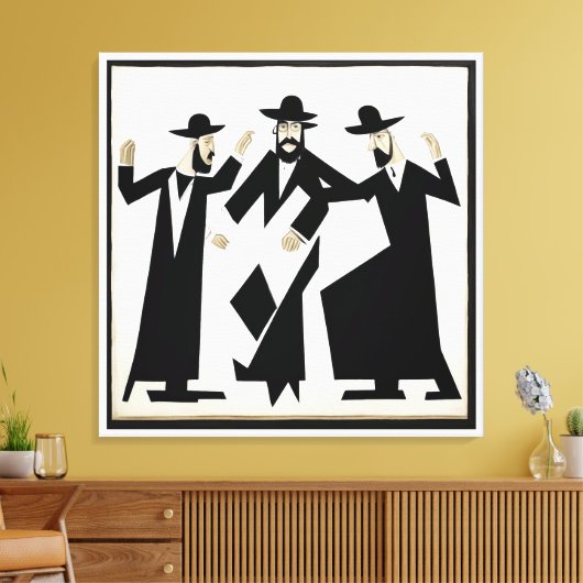 lilt C panel Canvas Afdruk (Insitu (Woonkamer))