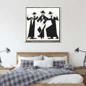 lilt C panel Canvas Afdruk (Insitu (Slaapkamer))