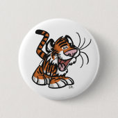 Lil'Tiger knooppenning Ronde Button 5,7 Cm (Voorkant)