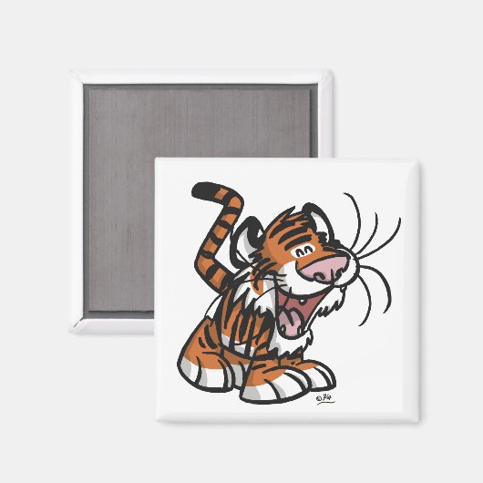 Lil'Tiger magneet (Voorkant / Achterkant)