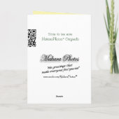 Lily 3482 kaart voor elke gelegenheid-aanpassen (Achterkant)