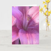 Lily All Purpose Wenskaart Kaart (Gele Bloem)