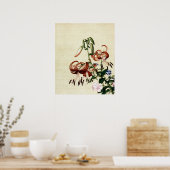 Lily and Entwined Peony Fine Art Poster (Keuken)