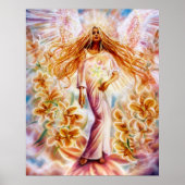 Lily Angel van Lisa Iris Poster (Voorkant)