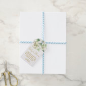 Lily Baby Shower Zaad Cadeautags Cadeaulabel (Met Touw)