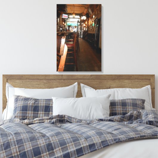 Lily Bar Canvas Afdruk (Insitu (Slaapkamer))