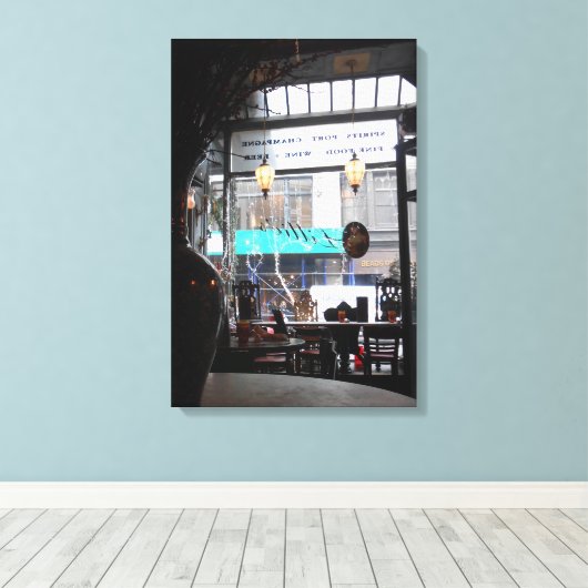 Lily Bar Canvas Afdruk (Insitu (Houten vloer))