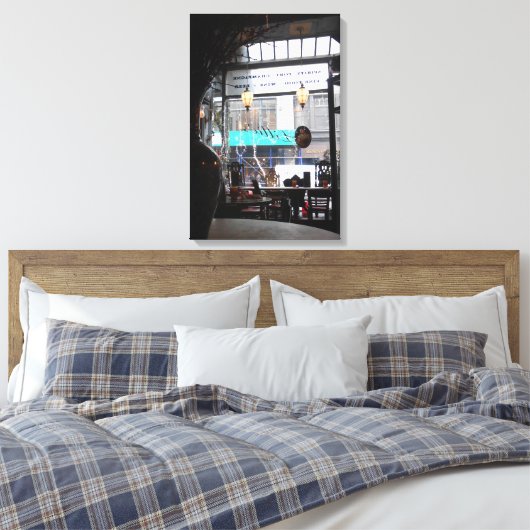 Lily Bar Canvas Afdruk (Insitu (Slaapkamer))