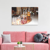 Lily Bar Canvas Afdruk (Insitu (Woonkamer))