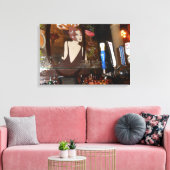 Lily Bar Canvas Afdruk (Insitu (Woonkamer))