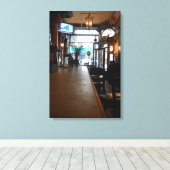 Lily Bar Canvas Afdruk (Insitu (Houten vloer))