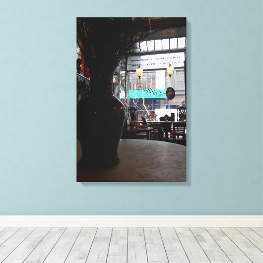 Lily Bar Canvas Afdruk (Insitu (Houten vloer))