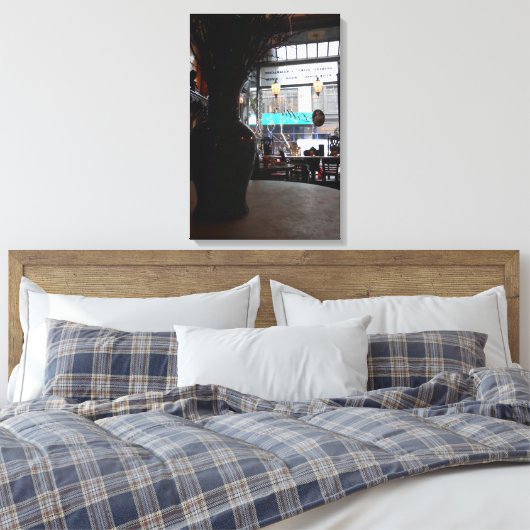 Lily Bar Canvas Afdruk (Insitu (Slaapkamer))