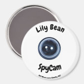 Lily Bean SpyCam-magneet Magneet (Voorkant / Achterkant)