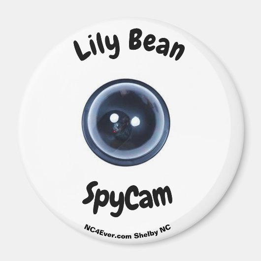 Lily Bean SpyCam-magneet Magneet (Voorkant)